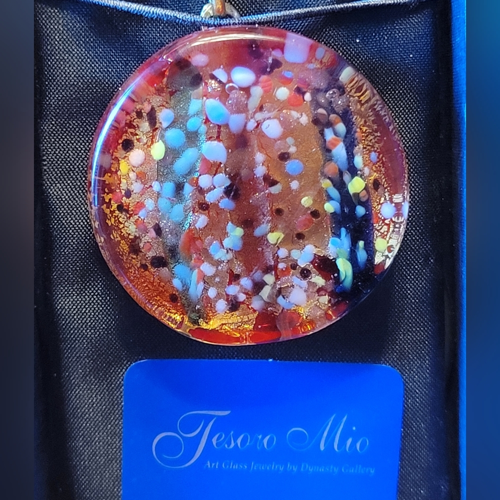 Tesoro Mio Art Glass Pendant